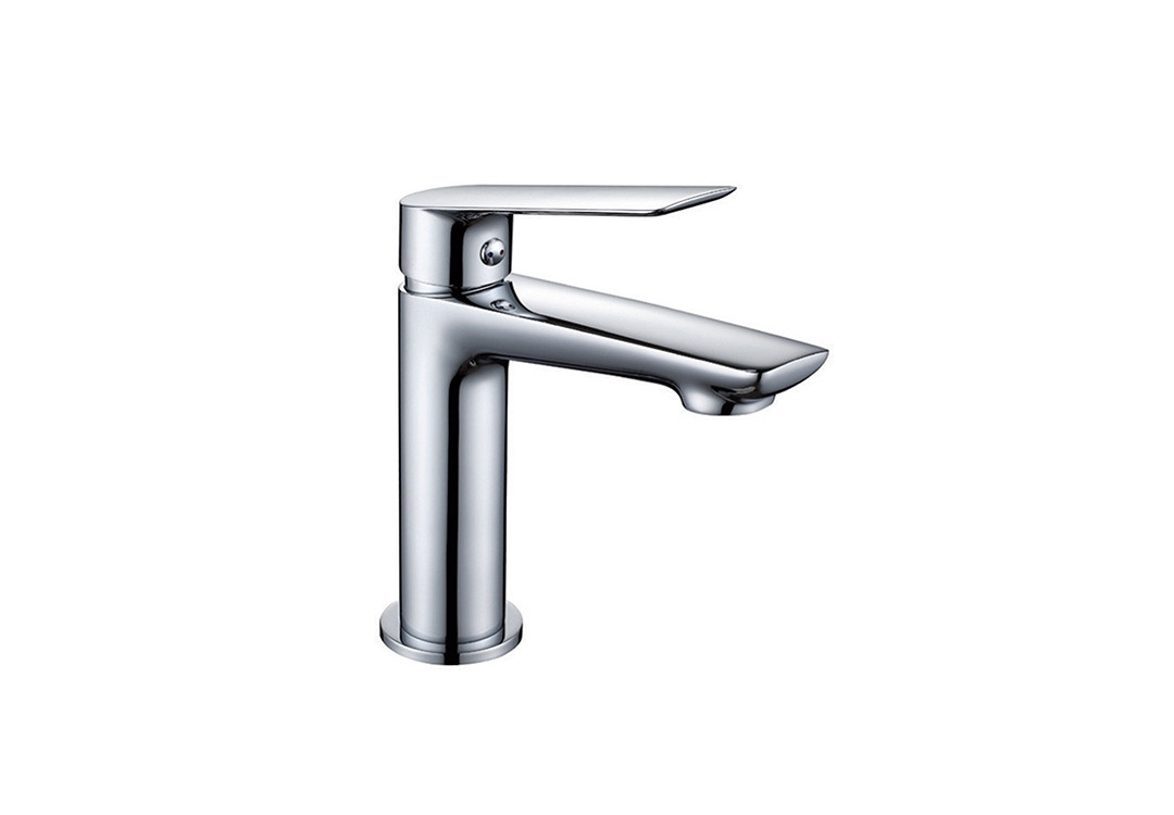 Tvättstlälsblandare krom 