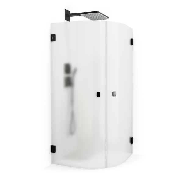 Skagenlux Rund Duschhörna 90x90 cm med Frostat Glas – Exklusiv Design