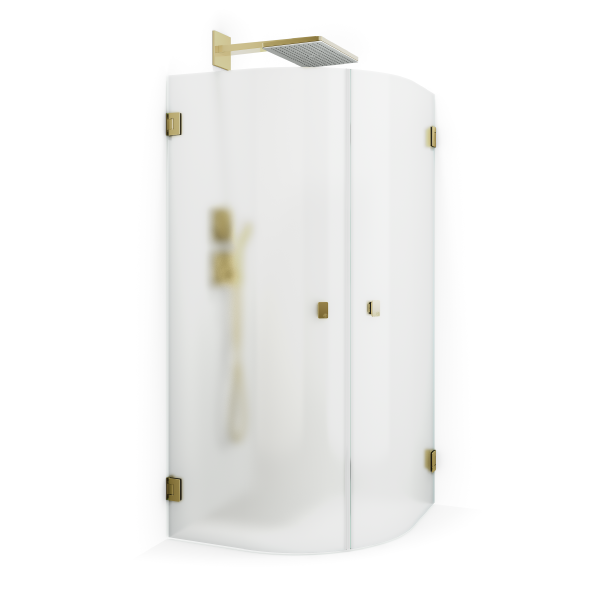 Skagenlux Rund Duschhörna 90x90 cm med Frostat Glas – Exklusiv Design