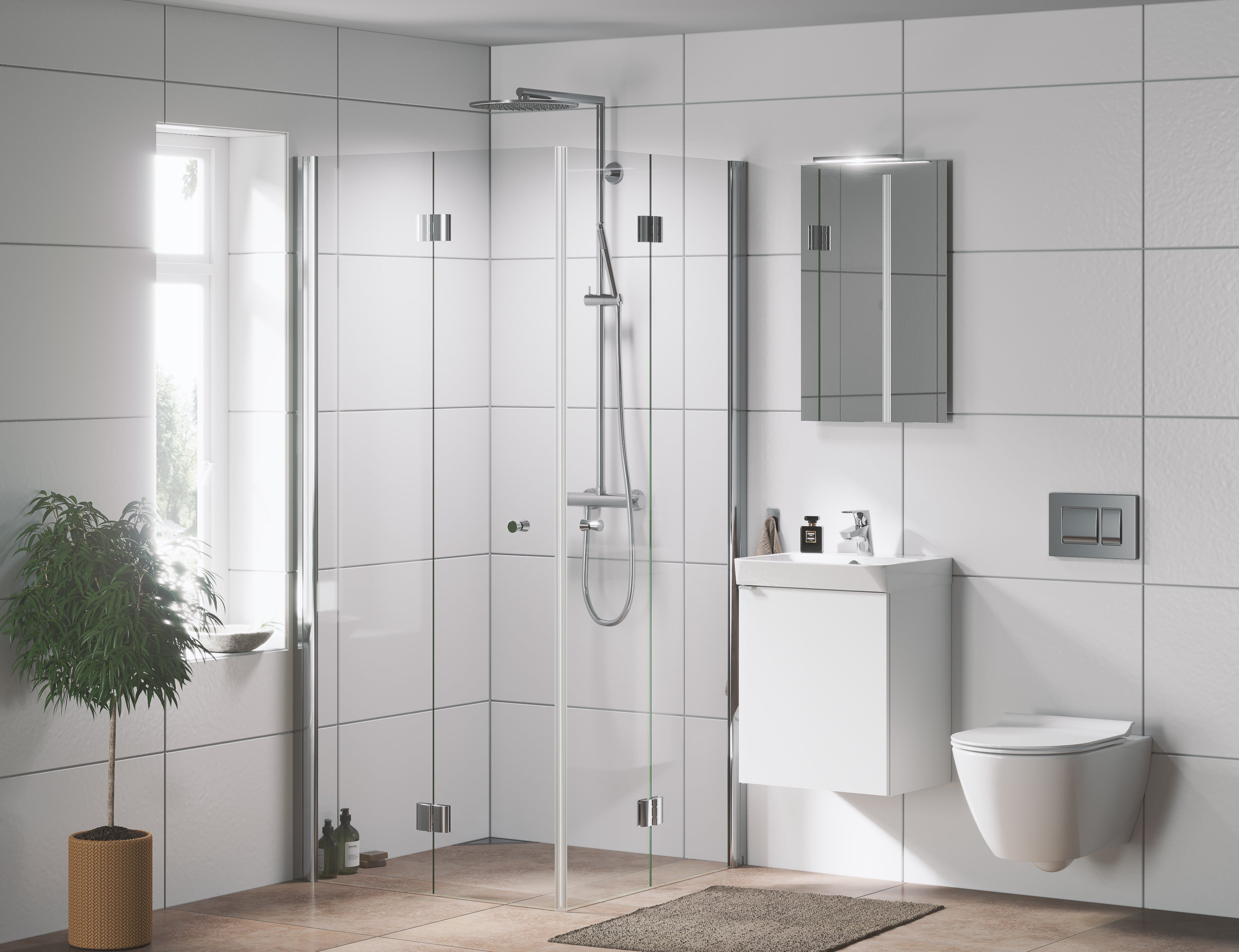Spegel 45x70 T-LED